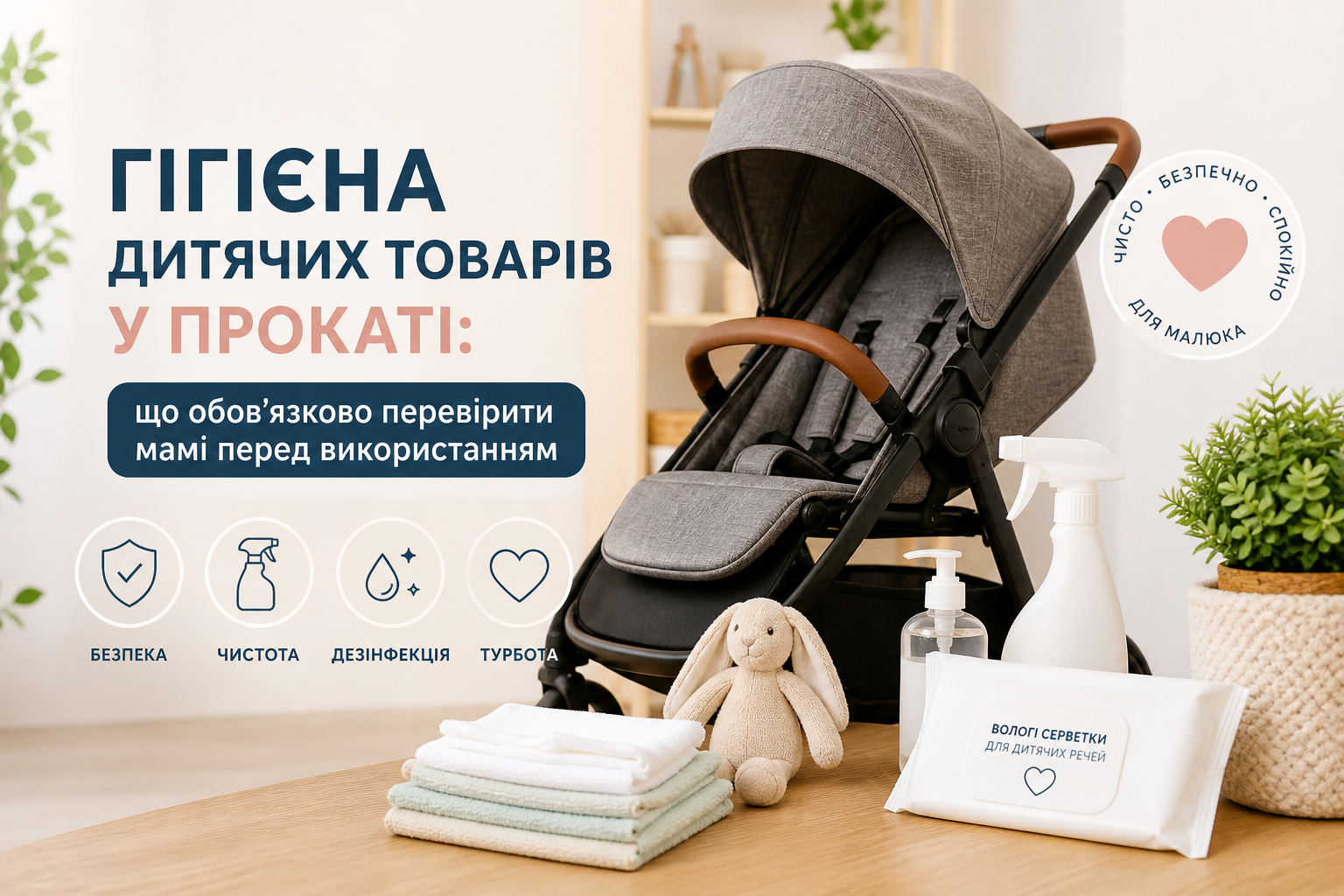 Чи безпечно брати дитячі товари в прокат: правда про гігієну